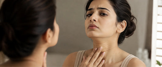 Women worried about neck wrinkles