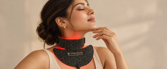 VivaGlam Photon LED Neck Therapy Mask