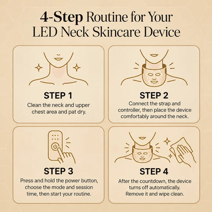Photon LED Neck Therapy Mask