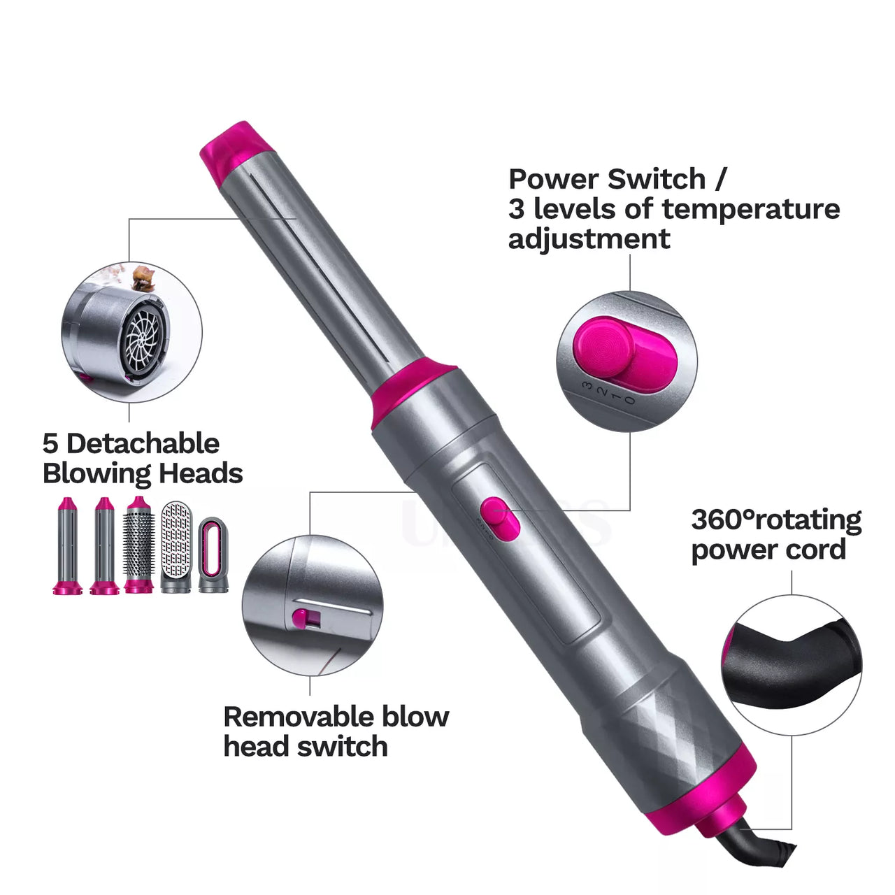 AirFlow Pro Hair Styler 5-in-1